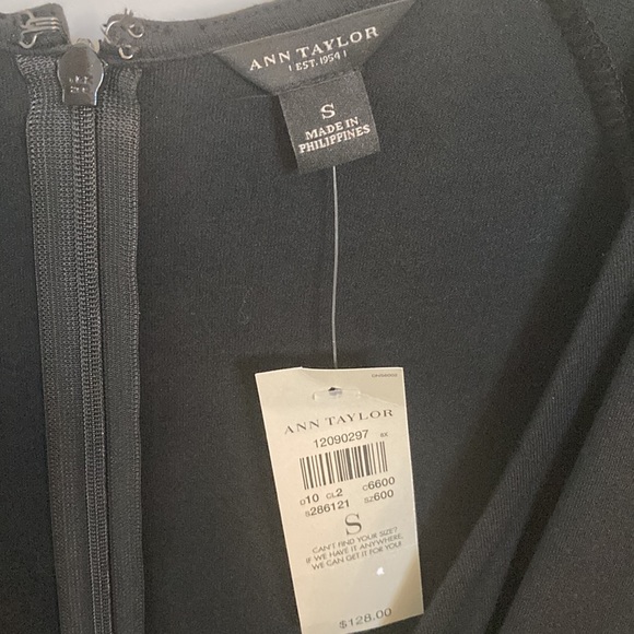 Long Sleeve Black Wrap Dress 👗,size-S, 93% Rayon, 7% Spandex,Never worn - Picture 11 of 12